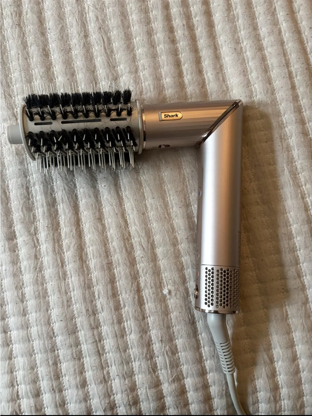 Shark Silver Hot Air Rotating Brush for Women